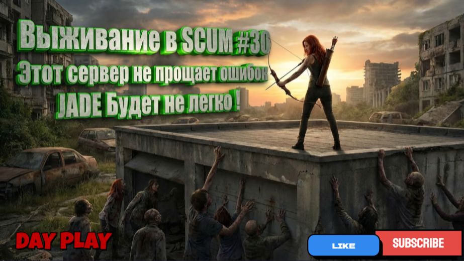 Выживание в SCUM #30 Этот сервер не прощает ОШИБОК. JADE будет не легко!!! смотреть онлайн