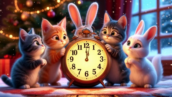 ОНИ СОБРАЛИСЬ ПЕРЕД ПОЛУНОЧЬЮ 😳✨