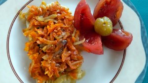 #Ужин   Минтай под маринадом.