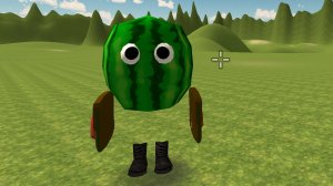 как сделать прокаченного арбузного чела