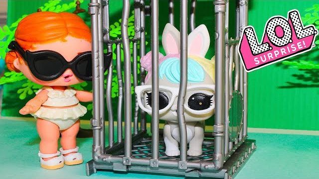 Куклы ЛОЛ Украли Питомца!! Мультики с куклами Игрушки Сюрпризы Видео для детей ЛОЛ Сюрпризы смотреть онлайн