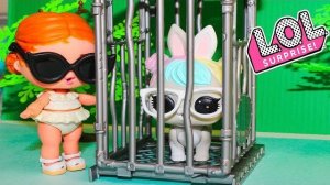 Куклы ЛОЛ Украли Питомца!! Мультики с куклами Игрушки Сюрпризы Видео для детей ЛОЛ Сюрпризы