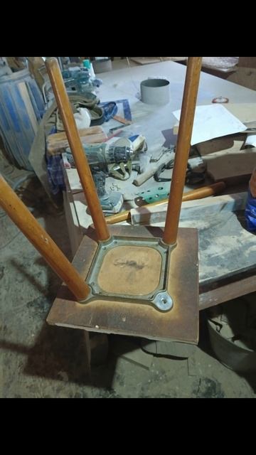 Реставрация табуретки