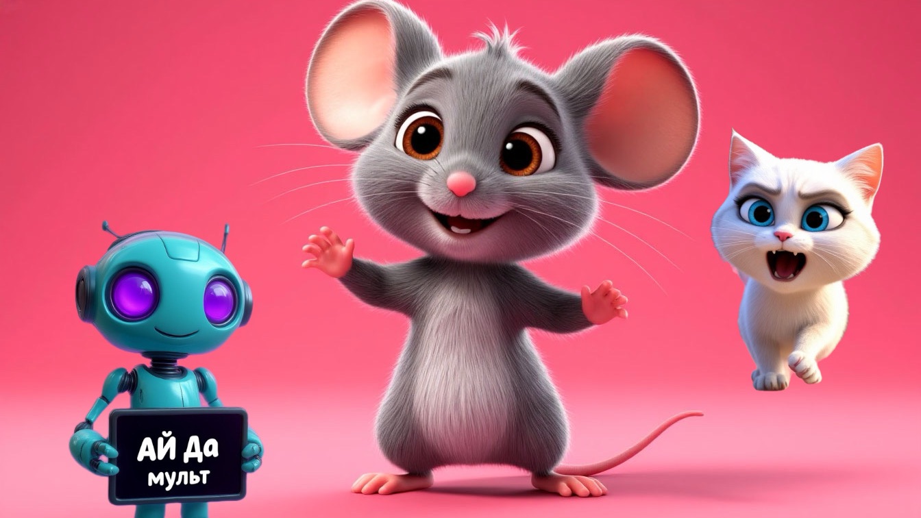 АЙ да мульт - Мышка. Мультик про мышонка