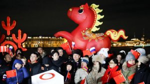 Город вспыхнул алыми фонарями: как в Москве встретили Китайский Новый год