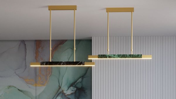 Подвесной светильник ODEON LIGHT MIDCENT MARMI LED