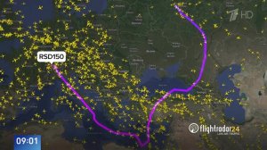 Борт с российской делегацией во главе с Мединским приземлился в Женеве.