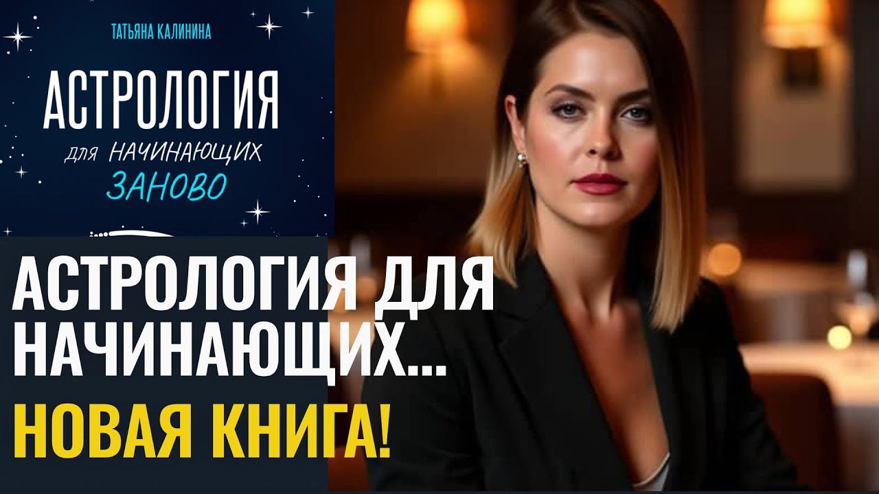 НОВИНКА! Книга "Астрология для начинающих" - Прогностическая астрология с нуля смотреть онлайн