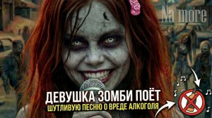 Na more. Шуточная песня о зомби и вреде алкоголя. Когда ты выпьешь...