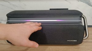 работа подсветки на портативной акустике Урал Молния БИТ