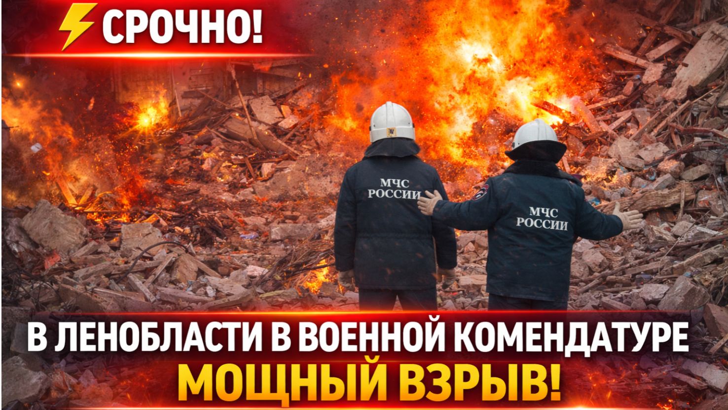 СРОЧНО! В ЛЕНОБЛАСТИ В ВОЕННОЙ КОМЕНДАТУРЕ МОЩНЫЙ ВЗРЫВ! ПОГИБЛО 4 ЧЕЛОВЕК.ЗАВАЛЫ смотреть онлайн