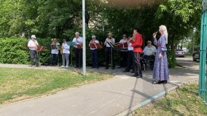 Моя любимая (Сергей и Марина под Духовой оркестр, Щербинка, август 2023, Я уходил тогда в поход)