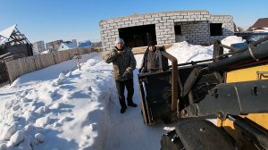 Вилами брус на крышу