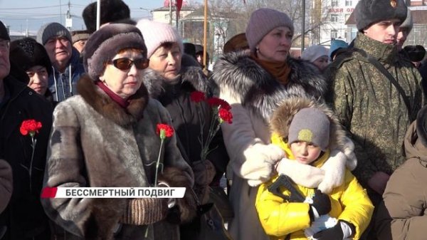В Улан-Удэ почтили память "ровесников ушедших в бой"