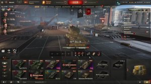 Страдаем в рандоме. Качаем технику из наличия в ангаре. Мир Танков