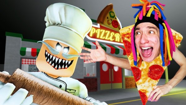 КИТАЙКА СТАЛ КУСКОМ ПИЦЦЫ | ПОБЕГ ИЗ ПИЦЦЕРИИ!