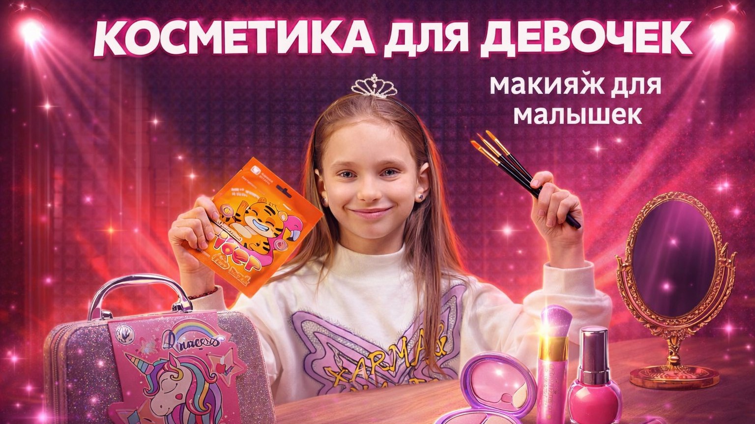 КОСМЕТИКА ДЛЯ МАЛЕНЬКИХ ДЕВОЧЕК смотреть онлайн
