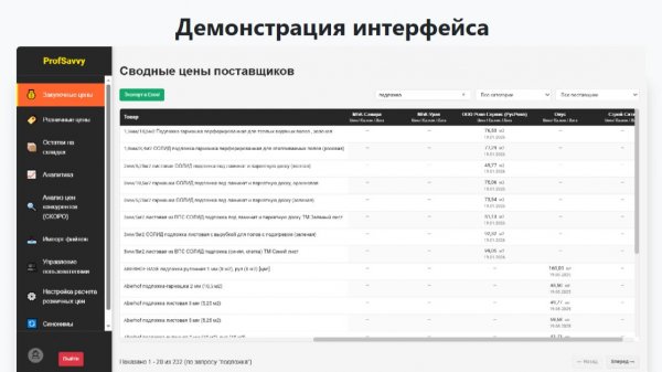 Знакомство с интерфейсом