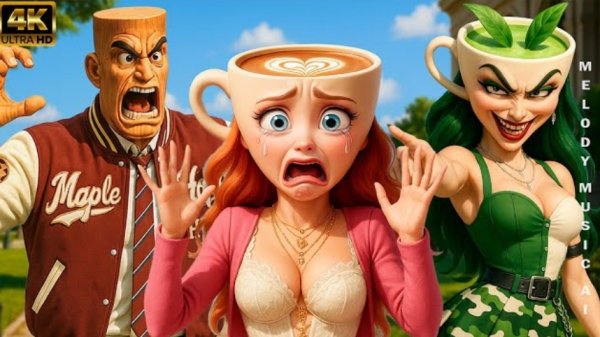 Сигма Герл и Балерина Капучино, лучшие друзья детства.