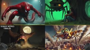 🕷️ МОНСТРЫ НА ТАНЦПОЛЕ: ПАУЧОК, ДОМ‑ЧУДИЩЕ И ЗВЁЗДНЫЙ ОБЖОРА! 🏘️