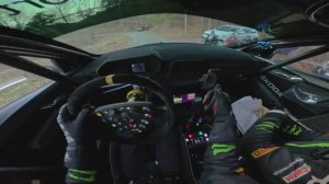 Ралли Монте-Карло  | Съемка шлема Оливера Сольберга днем и ночью