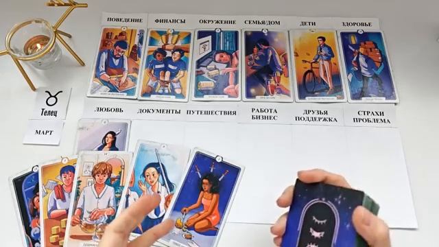 ТЕЛЕЦ МАРТ 2026 Прогноз на месяц таро расклад Все знаки зодиака 12 домов гороскопа смотреть онлайн