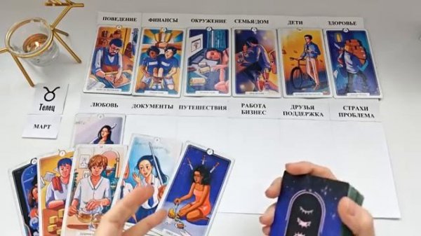 ТЕЛЕЦ МАРТ 2026 Прогноз на месяц таро расклад Все знаки зодиака 12 домов гороскопа