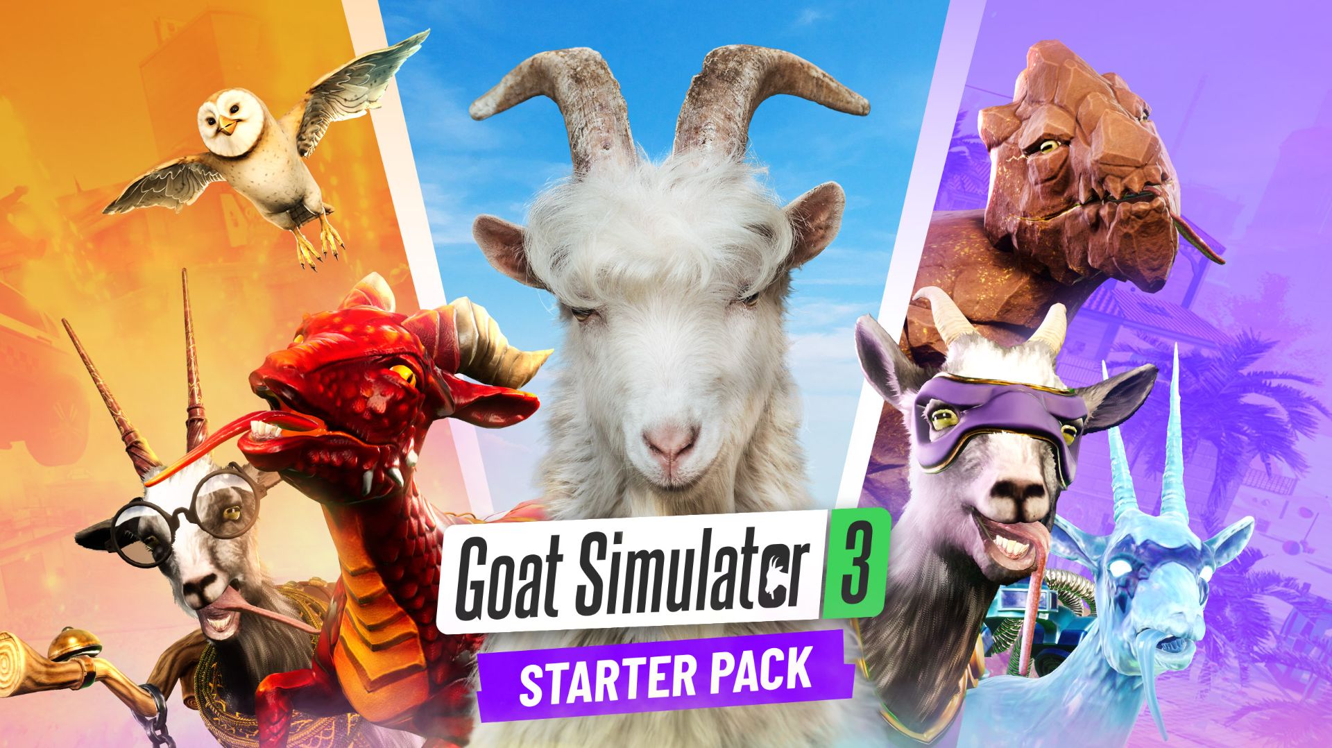 Goat Simulator 3 смотреть онлайн