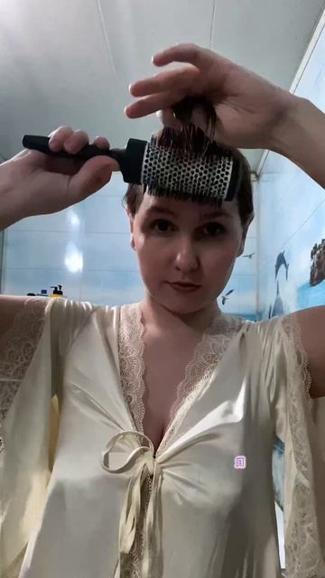 как укладываю челку  ✨