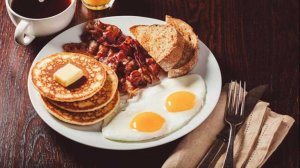 Мой завтрак диабетика. 17.02.