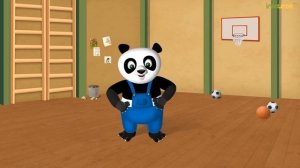 Зажигательная физкультминутка с пандой