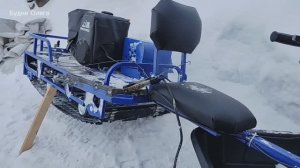 ДОРАБОТКИ МОТОТОЛКАЧА АЛЬБАТРОС ХЛВ9. ПРИВАРИЛ ЗАЩИТА ДЛЯ ПРОВОДКИ И ТРОС ГАЗА. 05.02.26