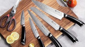 Ножи кухонные PAUDIN Hammered Pro