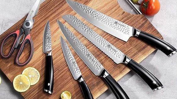 Ножи кухонные PAUDIN Hammered Pro