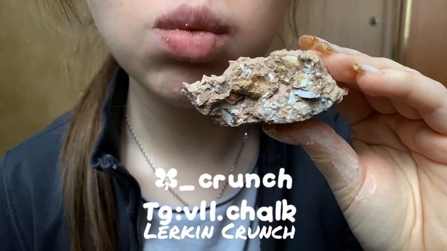 Печеньки из Ассорти мела и глины/Пленный мел Десерт/Сухой и Мокрый хруст/ASMR смотреть онлайн