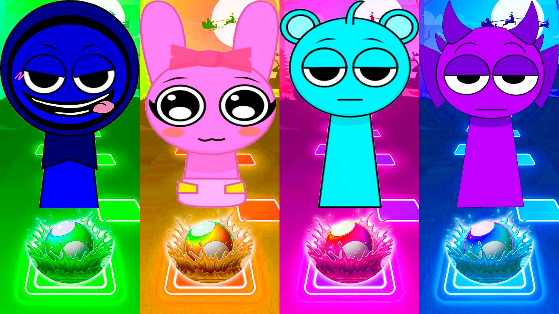 Coffin Dance Спрунки 198 уровень - Мультики про Спрунке | МУЛЬТФИЛЬМЫ SPRUNKI в Tiles Hop смотреть онлайн