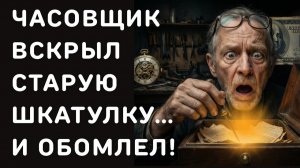 ЧАСОВЩИК ВСКРЫЛ СТАРУЮ ШКАТУЛКУ… И ОБОМЛЕЛ!