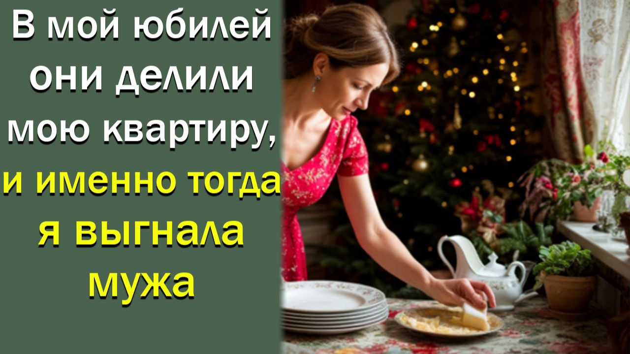 В мой юбилей они делили мою квартиру, и именно тогда я выгнала мужа смотреть онлайн