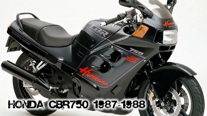 Honda CBR750 1987-1988 ||| мотопластик.рф