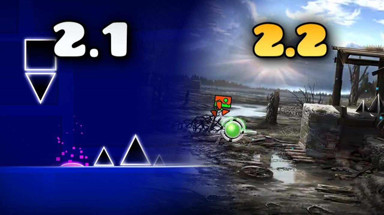 Все мои коллабы в Geometry Dash 2.1 - 2.2 смотреть онлайн