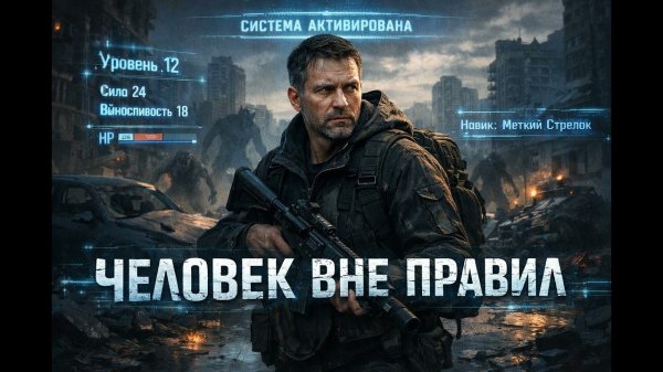 Аудиокнига полностью Попаданцы - Фантастика «Человек вне правил» Книга 1 из 7