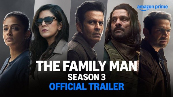The Family Man TV Series, season 3 - Official Trailer | Amazon Prime Video