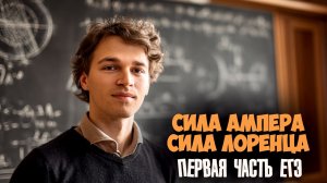 Сила Лоренца и сила Ампера в ЕГЭ | Задания первой части #1