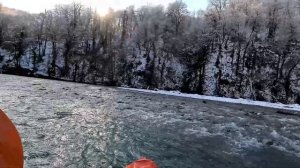 Сочи, р.Шахе, январь, солнце, красота.