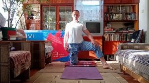 Классный вариант проработки в направлении шпагатов // Мягкая, плавная последовательность //