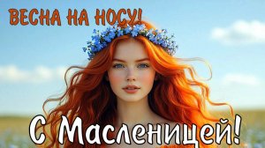 С Масленицей! "Девчонка рыжая Весна"Проводы зимы.LIDIIA.Автор стихов Лидия Захарчук.