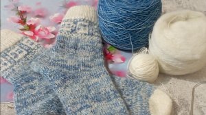 СП «Свяжем носочки для Мамы и Дочки. Сезон 3". Первый отчёт