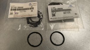 Контрафактная мелочь, которая сделает мотору плохо. Уплотнительное кольцо маслонасоса 211422B000