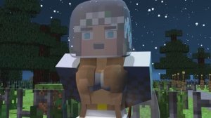 Я встретил вампира в Майнкрафте, мультфильм