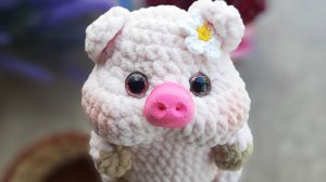 Ярмарочные игрушки_ЩЕКАСТАЯ СВИНКА вяжем вместе ❤.mp4